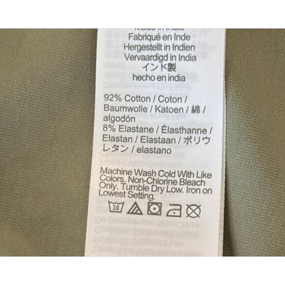 J. Crew Women's Squareneck Cap Sleeve Stretch Top Green Size Small NWT - Picture 7 of 9